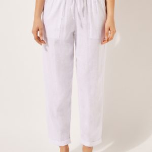 Linen and Viscose Pants