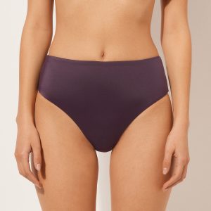High-Waisted Brazilian Swimsuit Bottoms Scultura