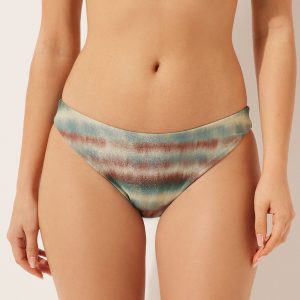 Swimsuit Bottoms Glittery Tie-Dye