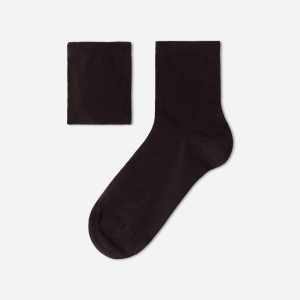 Children's Short Cotton Socks with Breathable Material