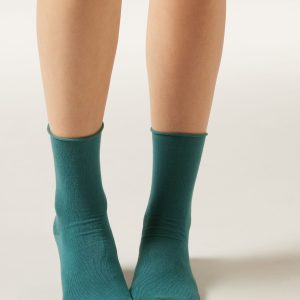 Non-Elastic Cotton Ankle Socks
