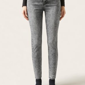 High Waist Soft Touch Skinny Push Up Jeans