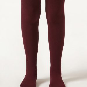 Girls' Super Opaque Tights with Cashmere