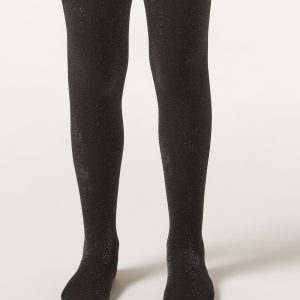 Girls’ Opaque 70 Denier Glitter Tights